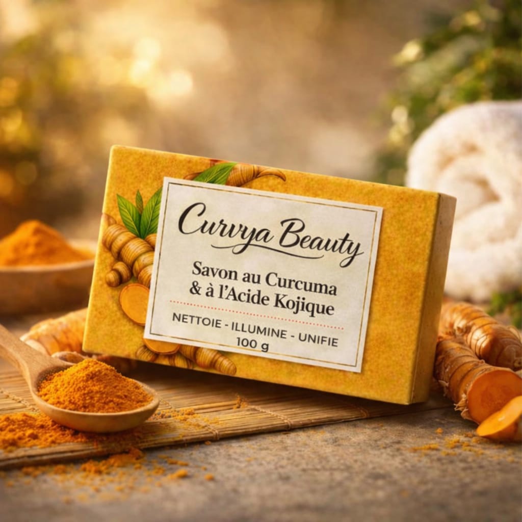 Savon au curcuma