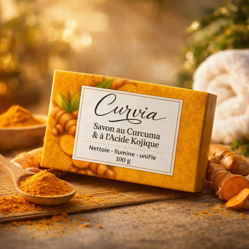 Savon au curcuma